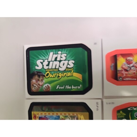 Vintage Inspired MIX LOT of 10 count 2010 Topps Wacky Packages sticker cards - Picture 5 of 11